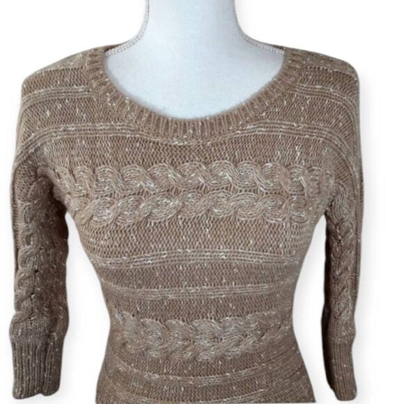 INC BEIGE SWEATER TUNIC/DRESS SZ.XS EUC. - Picture 2 of 7